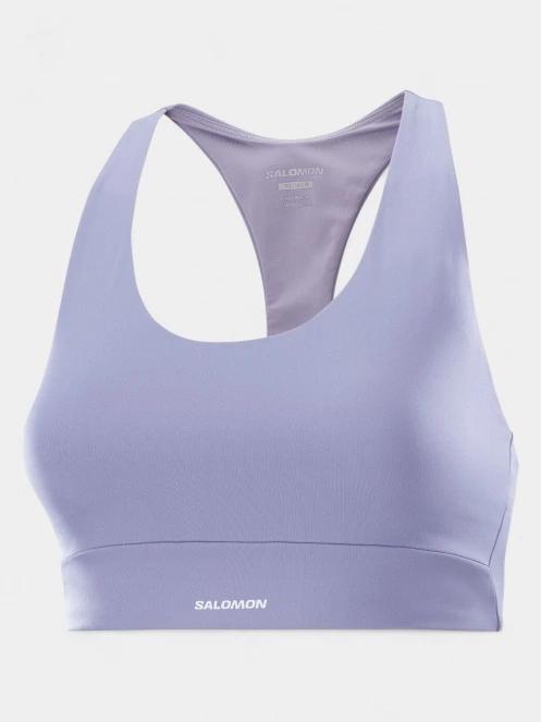 sutien pentru sport pt. femei Salomon Shakeout Core violet 4