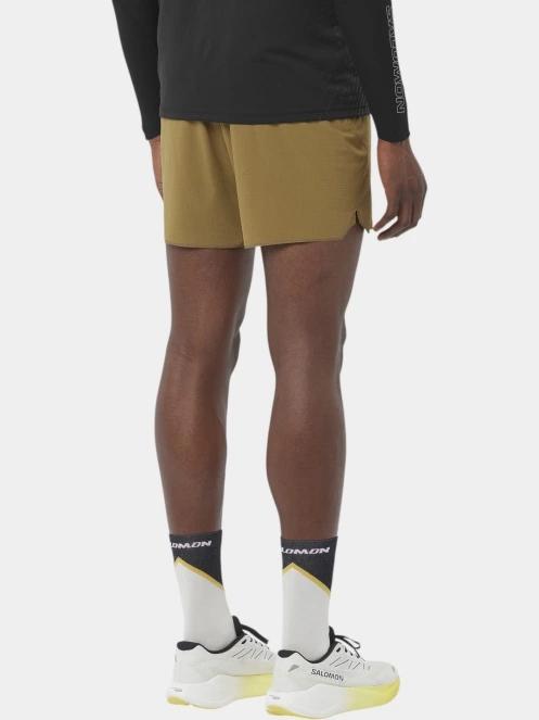 pantaloni scurti pentru sport pt. barbati Salomon Sense Aero 5'' Shorts M oliv 3