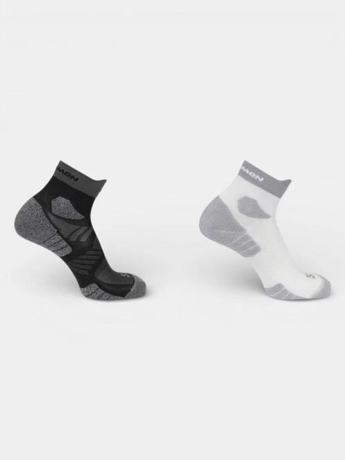 ciorapi sport Salomon Aero Ankle 2-Pack negru 2