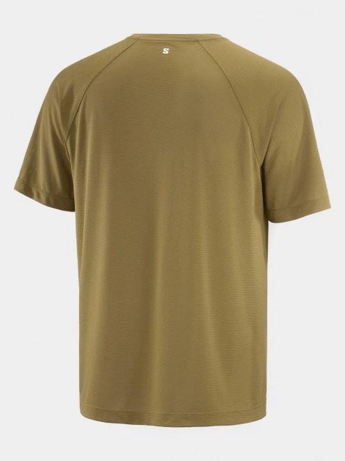 tricou pentru sport, cu maneci scurte pt. barbati Salomon Shkout Core SS Tee M oliv 5