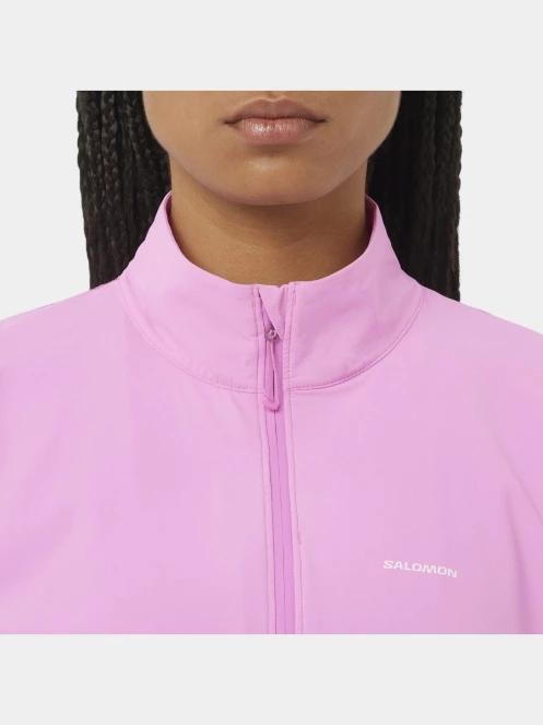 pulover pt. femei Salomon Sense Aero Hybd Cp Plvr W magenta 4