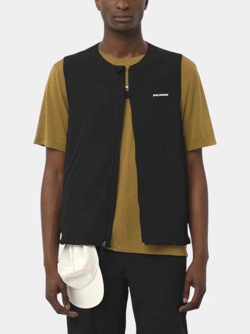 vesta pentru alergare pt. barbati Salomon Mntain Flex Hyb Vst M negru 2