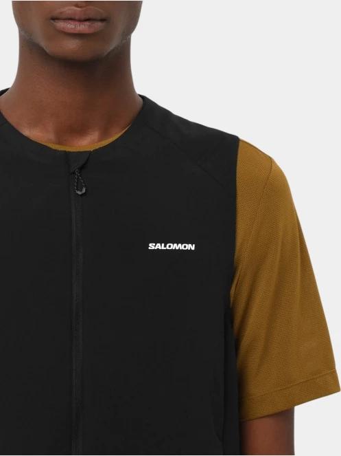 vesta pentru alergare pt. barbati Salomon Mntain Flex Hyb Vst M negru 4