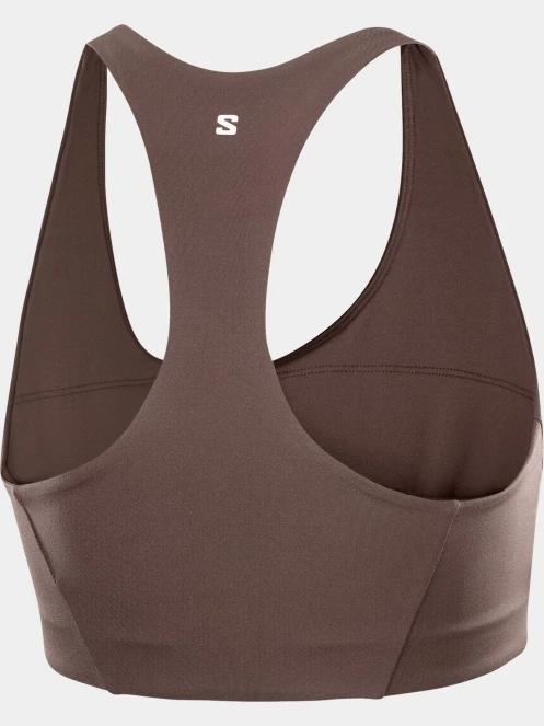 sutien pentru sport pt. femei Salomon Shkout Core Bra W maro 5
