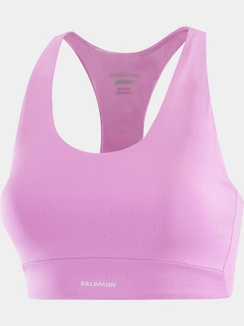 sutien pentru sport pt. femei Salomon Shkout Core Bra W roz 4