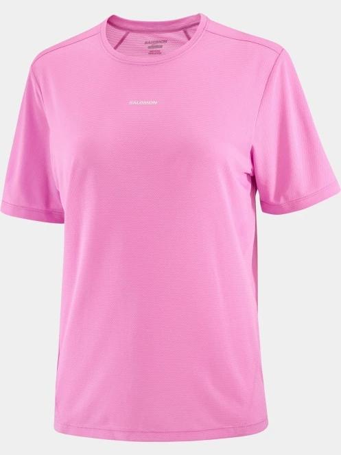 tricou pentru sport, cu maneci scurte pt. femei Salomon Shkout Core SS Tee W roz 4