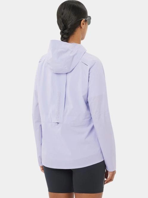 jacheta pentru alergare pt. femei Salomon Bonatti Trail violet 3