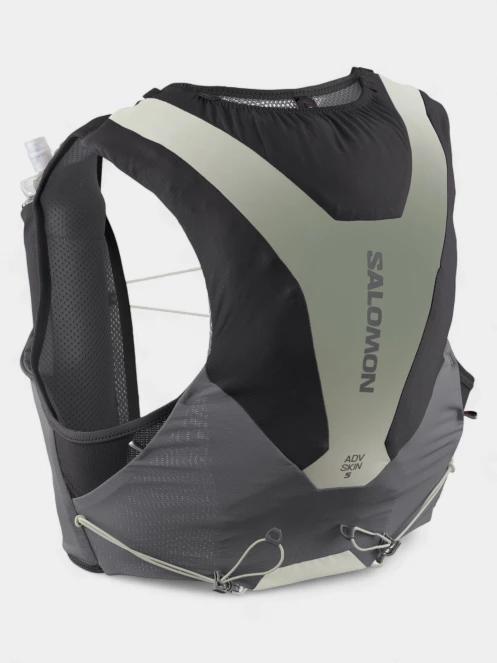 vesta pentru alergare pt. barbati Salomon Adv Skin 5 Gradient Set gri 3