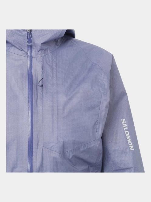 jacheta pentru alergare pt. femei Salomon Bonatti Waterproof violet 4