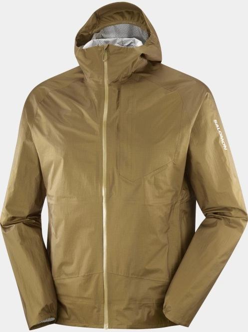 jacheta pentru alergare pt. barbati Salomon Bonatti Wp Jacket M oliv 8