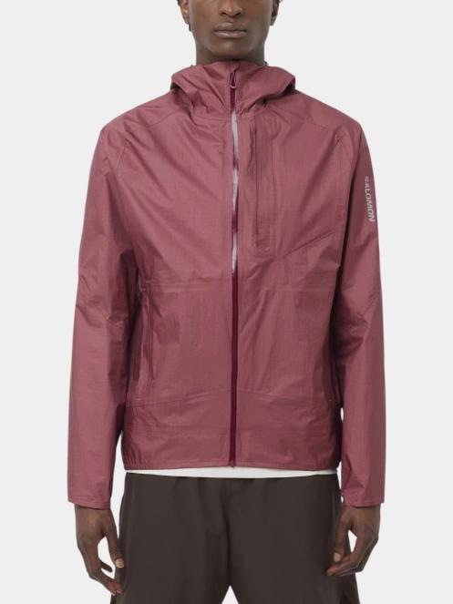 jacheta pentru alergare pt. barbati Salomon Bonatti Wp Jacket M bordo 2