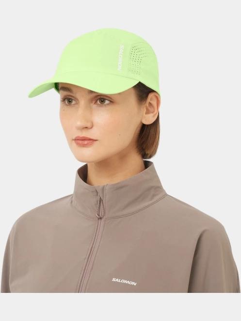 sapca de baseball Salomon Shakeout Cap U verde deschis 4