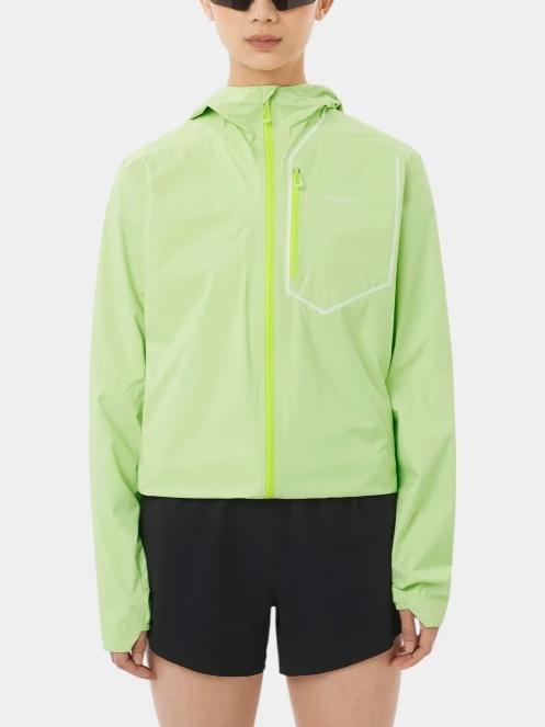 jacheta pentru alergare pt. femei Salomon Bonatti Pro Jkt W verde deschis 2