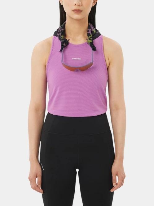 bluza tank pt. femei Salomon Shkout Core Tank W magenta 2