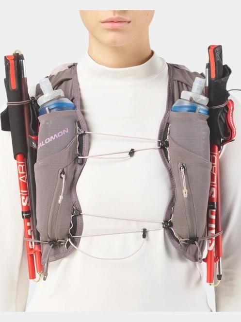 vesta pentru alergare pt. femei Salomon Adv Skin 12 W Grad Set violet 6