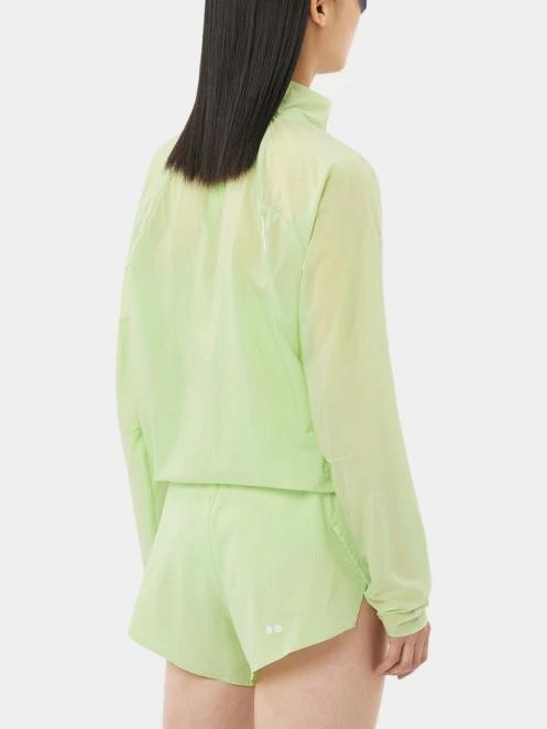 jacheta pentru alergare pt. femei Salomon Shkout Fly Jkt W verde deschis 3