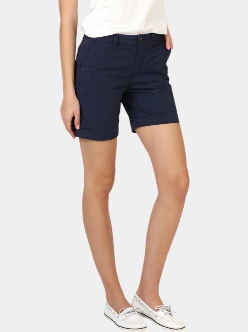pantaloni scurti pt. femei TBS Santaber albastru inchis 5