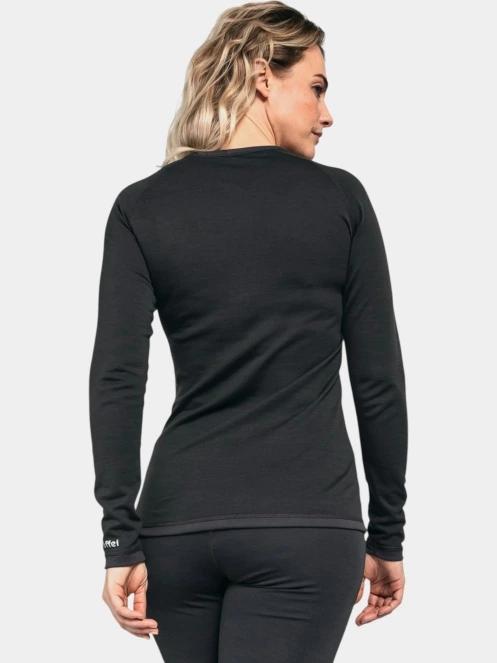 top lenjerie de corp pt. femei Schöffel Merino Sport Shirt 1/1 Arm W negru 4