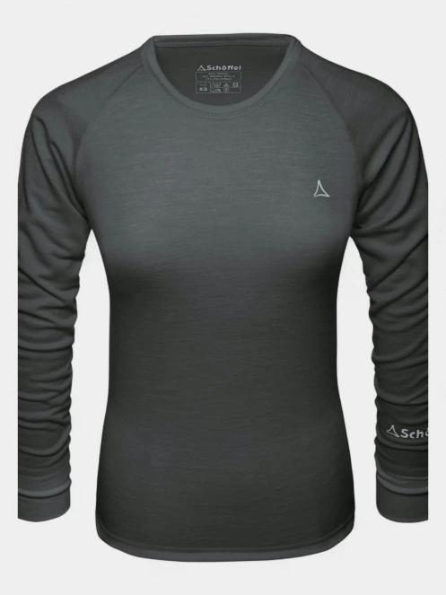 top lenjerie de corp pt. femei Schöffel Merino Sport Shirt 1/1 Arm W negru 5
