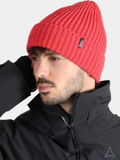 caciula tricotata Schöffel Knitted Hat Medford rosu 3