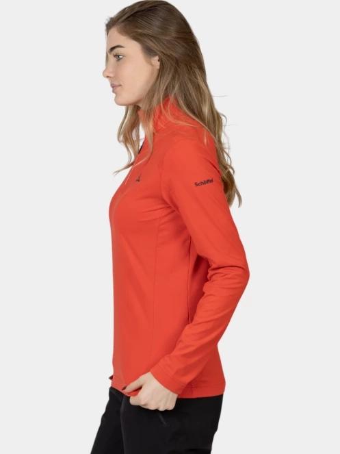 pulover polar pt. femei Schöffel Longsleeve Fiss L portocaliu 3