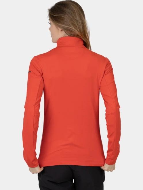 pulover polar pt. femei Schöffel Longsleeve Fiss L portocaliu 4