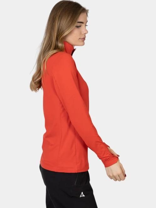 pulover polar pt. femei Schöffel Longsleeve Fiss L portocaliu 5