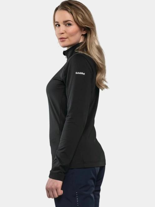 pulover polar pt. femei Schöffel Longsleeve Fiss L negru 3