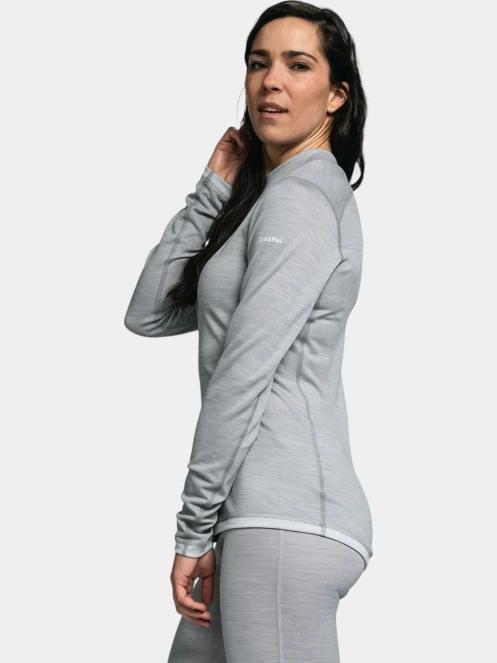 top lenjerie de corp pt. femei Schöffel Merino Turtle Neck L gri 3