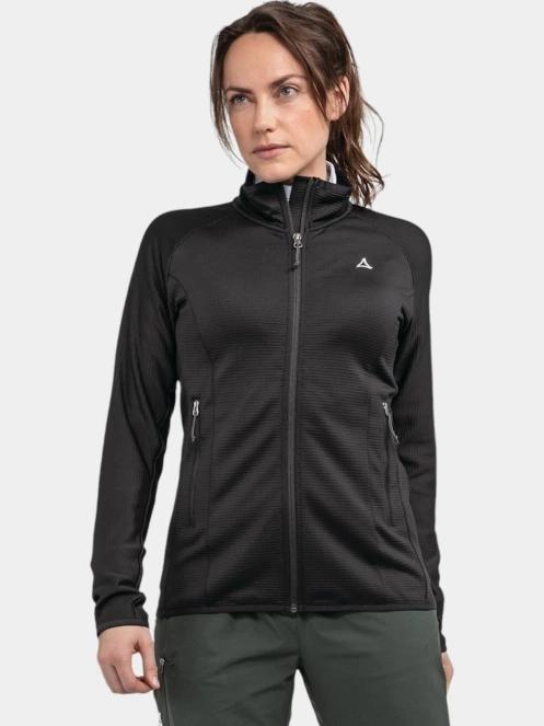 pulover polar pt. femei Schöffel Fleece Jk Style Pine WMS negru 2