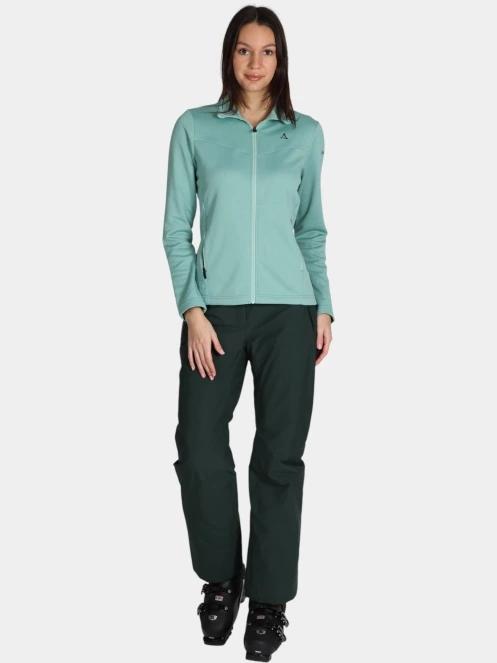 pulover polar pt. femei Schöffel Fleece Jk Style Pine WMS verde deschis 5