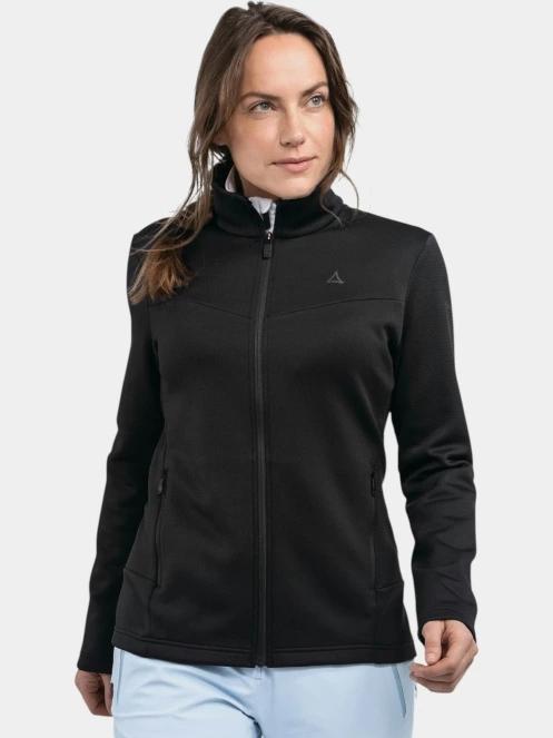 pulover polar pt. femei Schöffel Fleece Jk Style Pine WMS negru 2
