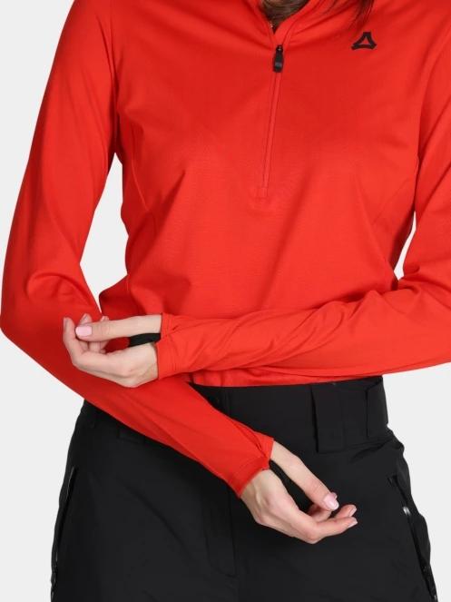 pulover polar pt. femei Schöffel Longsleeve Style Pine WMS rosu 6