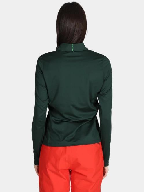 pulover polar pt. femei Schöffel Longsleeve Style Pine WMS verde inchis 4
