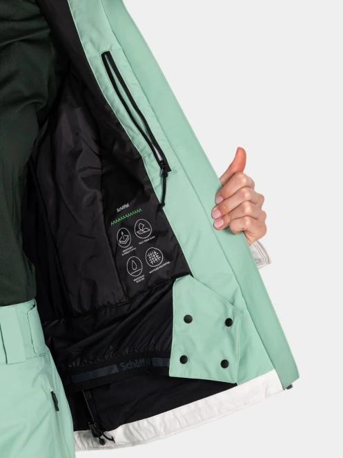 geaca de schi pt. femei Schöffel Jacket Style Zandwel WMS verde deschis 8