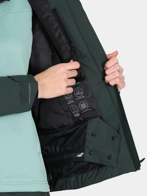 geaca de schi pt. femei Schöffel Jacket Style Nollen WMS verde inchis 9