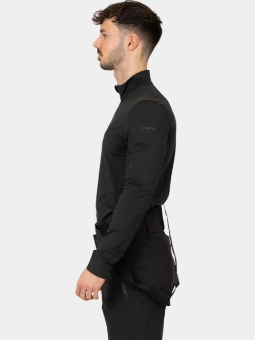 pulover polar pt. barbati Schöffel Longsleeve Fiss M negru 3