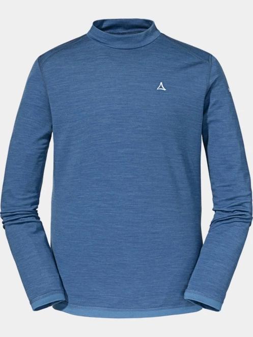 top lenjerie de corp pt. barbati Schöffel Merino Turtle Neck M albastru 5