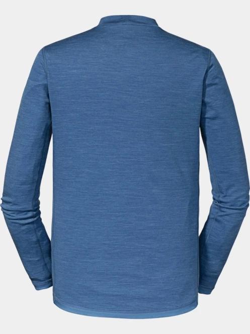 top lenjerie de corp pt. barbati Schöffel Merino Turtle Neck M albastru 6