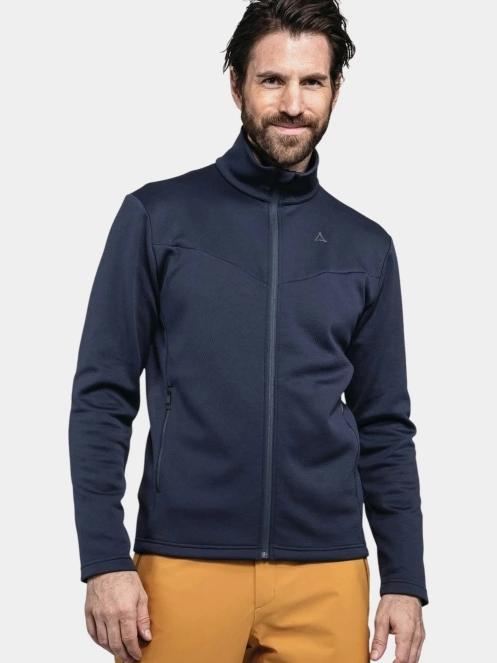 pulover polar pt. barbati Schöffel Fleece Jk Style Pine MNS albastru inchis 2