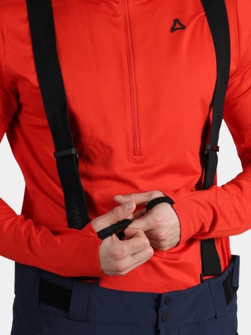 pulover polar pt. barbati Schöffel Longsleeve Style Pine MNS rosu 6