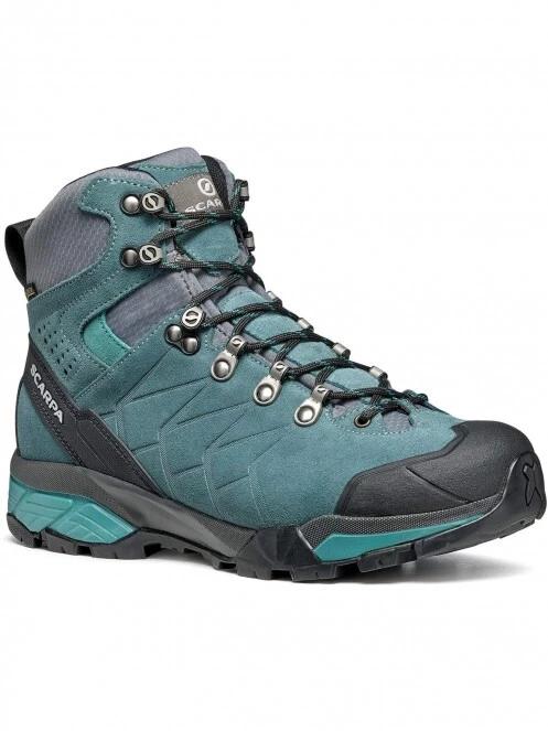 bocanci de drumetie impermeabili pt. femei Scarpa Zg Trek Gtx Wmn albastru 2