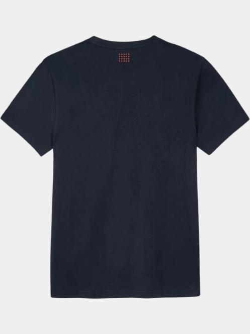 tricou cu maneci scurte pt. barbati TBS Smithtee albastru inchis 6