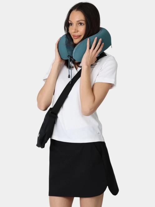 perna cervicala pentru calatorie Cabin Zero Travel Pillow albastru 7