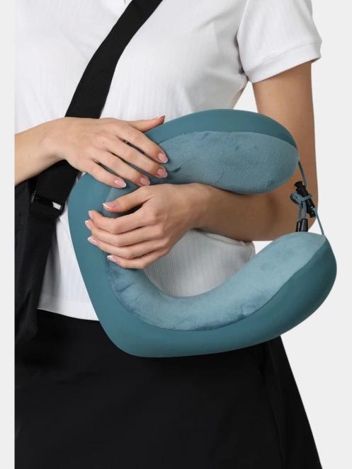 perna cervicala pentru calatorie Cabin Zero Travel Pillow albastru 8