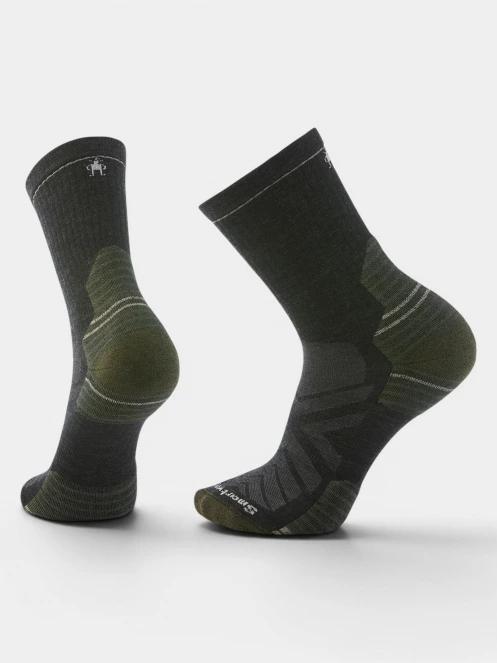 ciorapi pentru drumetii Smartwool Hike Targeted Cushion Mid Crew Socks Hike gri 2