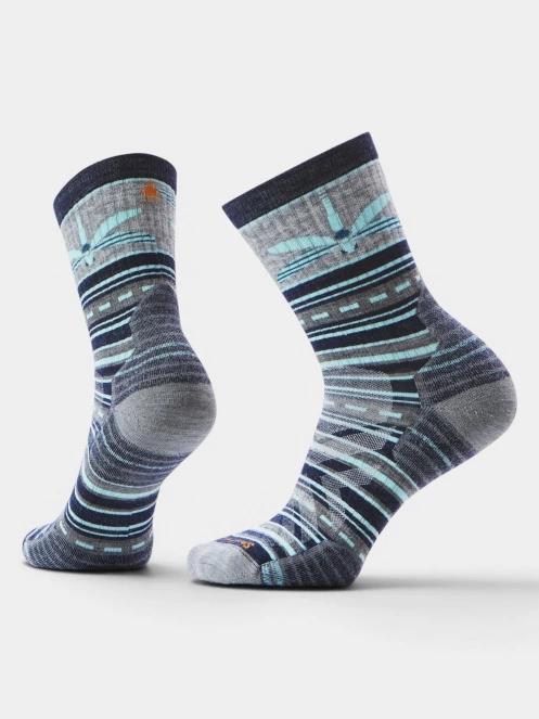 ciorapi pentru drumetii pt. femei Smartwool Women's Hike Targeted Cushion Dragon Sti Hike albastru inchis 2