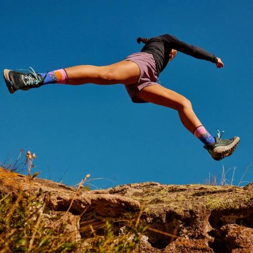 ciorapi pentru drumetii pt. femei Smartwool Women’s Hike Targeted Cushion Mountain S multicolor 3