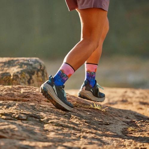ciorapi pentru drumetii pt. femei Smartwool Women’s Hike Targeted Cushion Mountain S multicolor 4