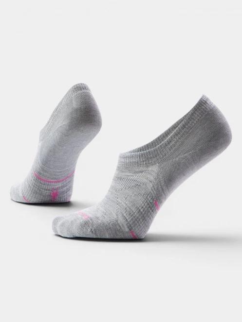 ciorapi sport pt. femei Smartwool Women's Run Zero Cushion No Show Socks gri 2